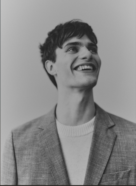 Slim Oasis Lin Blazer - Brun/ Dark Sand Melange